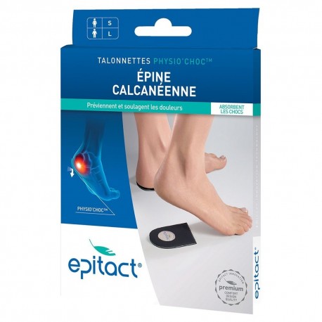 Epitact Talonnettes au Physio'Choc Epine Calcanéenne Taille S 3660396001356