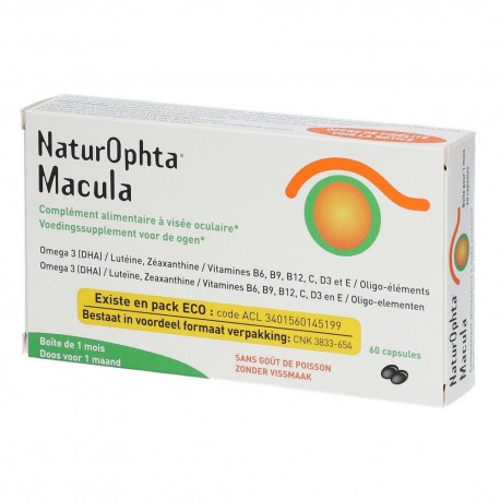 Naturophta Macula 60 Capsules 3401579931516