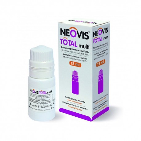 Neovis Total Multi Émulsion Ophtalmique Lubrifiante 15 ml 3664490000086