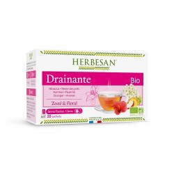 Herbesan Infusion Bio Drainante 20 Sachets 3428883657901