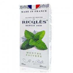 Ricqlès Alcool de Menthe 50 ml 3401597736728