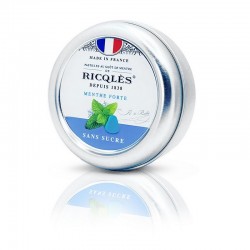 Ricqlès Pastilles à La Menthe Forte Sans Sucre 50 g