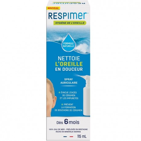 Respimer Hygiène de l'Oreille Spray 115 ml 3564300033221
