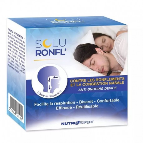 NutriExpert SoluRonfl' Dispositif Nasal Anti-Ronflements 