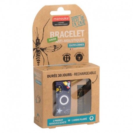 Manouka Bracelets Anti-Moustiques Junior Espace 3760214050518