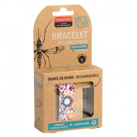 Manouka Mosquito Repellent Wristband Liberty 3760214050563