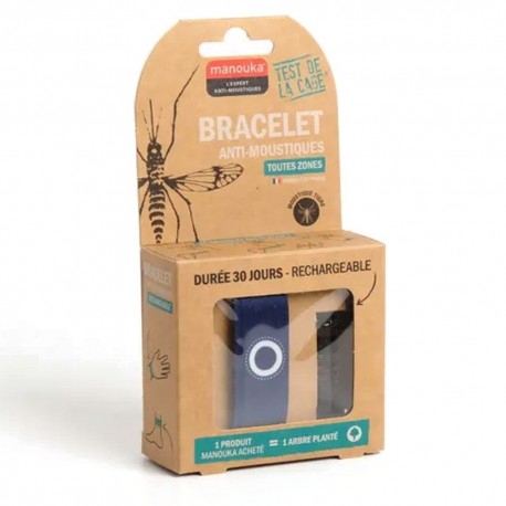 Manouka Mosquito Repellent Wristband Marine 3760214050624