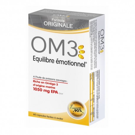 Isodisnatura Om3 Équilibre Émotionnel 60 Capsules 5425013130011