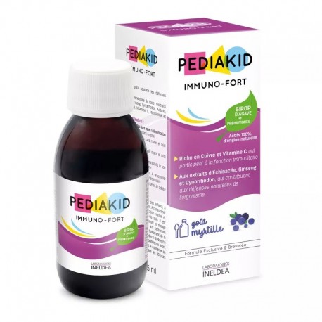 Pediakid Immuno-Fort 125 ml 3700225602214
