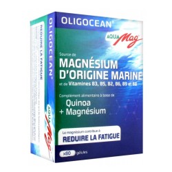 Oligocean Aquamag Magnésium d'Origine Marine 80 Gélules 3428881704201