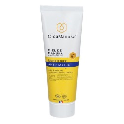 CicaManuka Dentifrice Anti-Tartre au Miel de Manuka IAA15+ Bio 75 ml