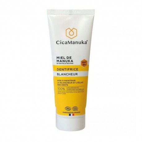 CicaManuka Toothpaste Whitening Organic 75 ml 3760123183208