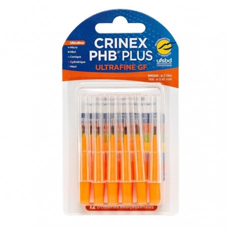 Crinex PHB Plus Ultrafine 12 Interproximal Brushes 3401581780744