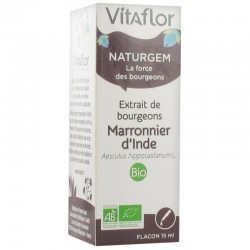 Vitaflor Naturgem Extrait de Bourgeons Marronnier d'Inde Bio 15 ml