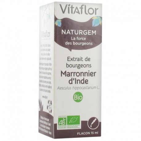 Vitaflor Extrait de Bourgeons Bio Marronnier 15 ml 3175681113329