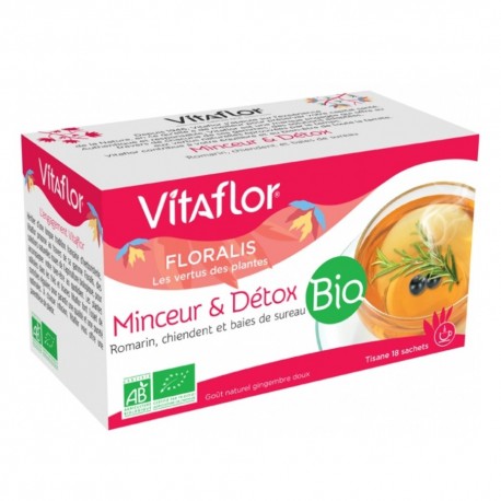 Vitaflor Tisane Détox Bio 18 Sachets 3175681082311