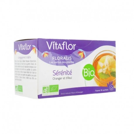 Vitaflor Tisane Sérénité Bio 18 Sachets 3175681082250