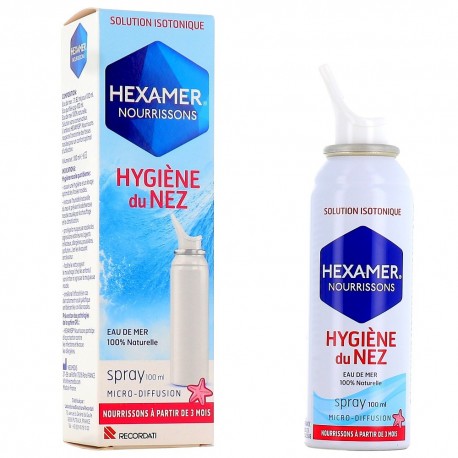 Hexamer Isotonique Hygiène du Nez Spray 100 ml 3401095076111