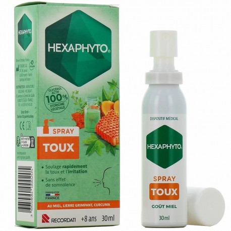 Hexaphyto Cough Spray 30 ml 3665490000205