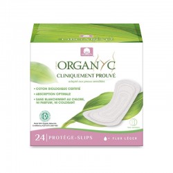 Organyc Fuites Urinaires 24 Protège-Slips Pocket Flux Léger 8016867009959