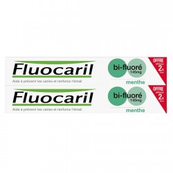 Fluocaril Dentifrice Bi-Fluoré Menthe 145mg 2 x 75 ml 8710604763172
