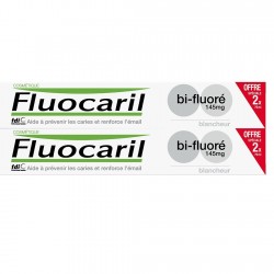 Fluocaril Dentifrice Blancheur Bi-Fluoré 145mg 2 x 75 ml