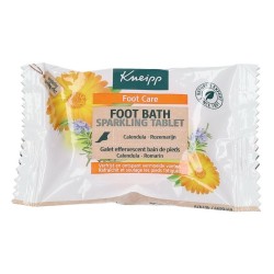 Kneipp Galet Effervescent pour Bain de Pieds Calendula - Romarin