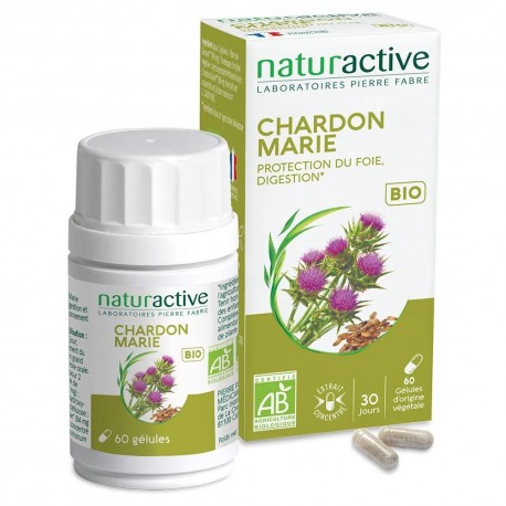 Naturactive Chardon Marie Bio 60 Gélules 3665606001607