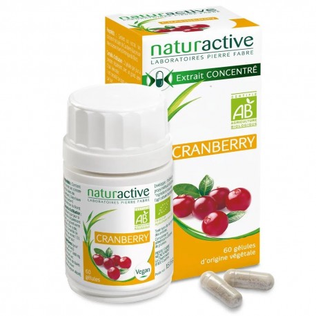 Naturactive Cranberry Organic 60 Capsules 3665606001195