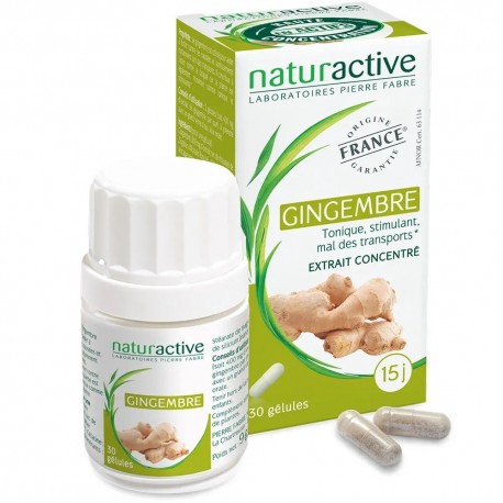 Naturactive Gingembre Bio 30 Gélules 3665606001935