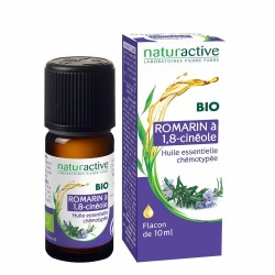 Naturactive Huile Essentielle Bio Romarin Officinal à 1,8-Cinéole 10 ml 3665606000204