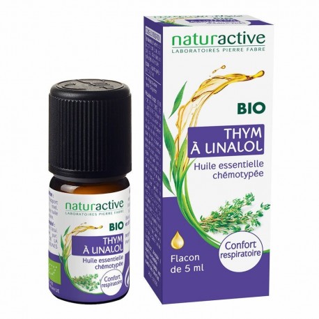 Naturactive Organic Essential Oil Linalol Thyme 5 ml 3665606000174