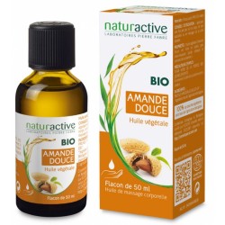 Naturactive Huile Végétale Bio Amande Douce 50 ml 3700026997403