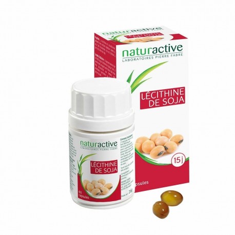 Naturactive Lécithine de Soja 60 Capsules 3700026996963