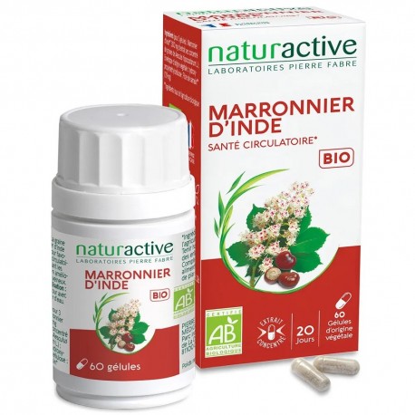 Naturactive Marronnier d'Inde Bio 60 Gélules 3665606001782