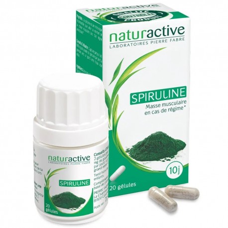Naturactive Spiruline 20 Gélules 3700026997106