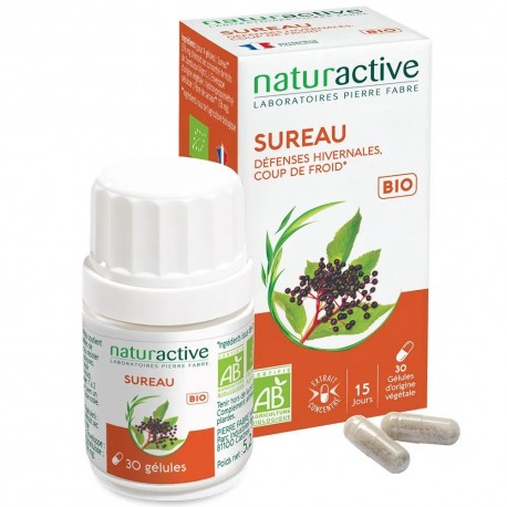 Naturactive Elderberry Organic 30 Capsules 3665606001539