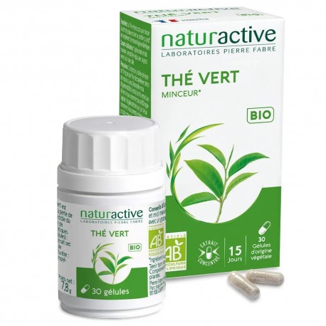 Naturactive Thé Vert Bio 30 Gélules 3665606002253