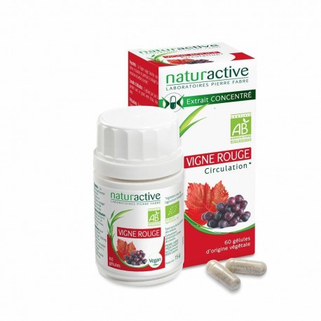 Naturactive Red Vine Organic 60 Capsules 3665606001171