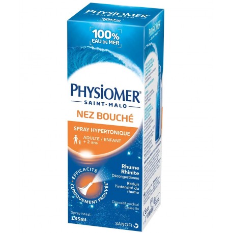 Physiomer Blocked Nose Hypertonic Spray 135 ml 3582910008163