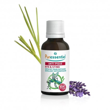 Puressentiel Bite & Sting Repellent Diffuser Blend 30 ml 3701056803450