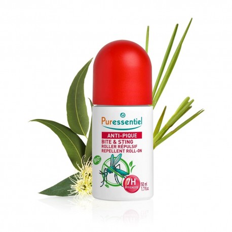 Puressentiel Bite & Sting Repellent Roll-On Face & Body 50 ml 3701056802187