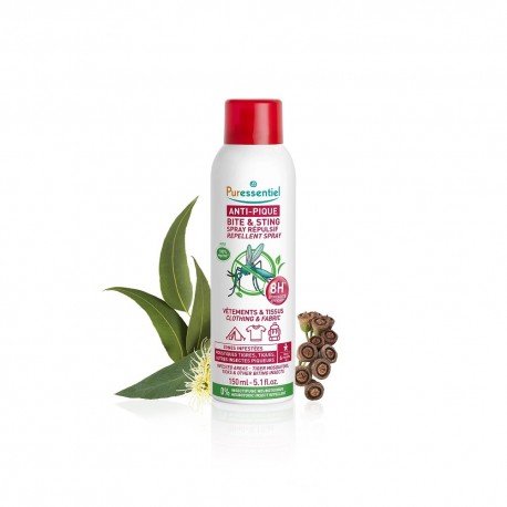 Puressentiel Anti-Pique Spray Répulsif Vêtements & Tissus 150 ml 3701056803399