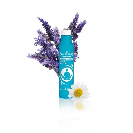 Puressentiel Aroma Stress Roller aux 12 Huiles Essentielles 5 ml 3401546259551