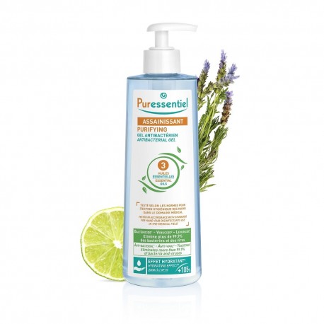 Puressentiel Assainissant Gel Antibactérien 500 ml 3701056801906