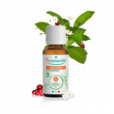 Puressentiel Huile Essentielle Gaulthérie Bio 30 ml 3701056803269