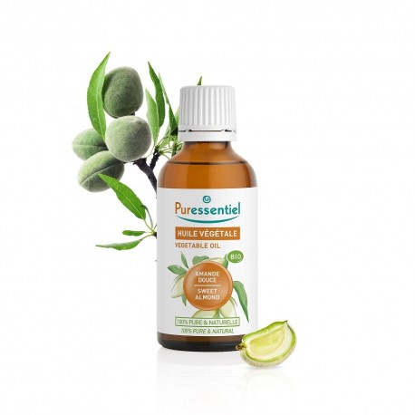 Puressentiel Organic Vegetable Oil Sweet Almond 50 ml 3701056802446