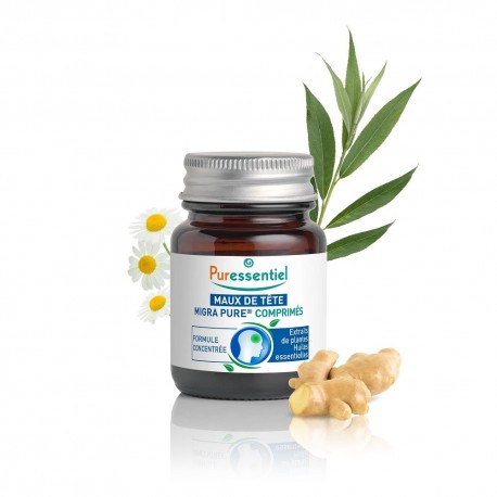 Puressentiel Maux de Tête Migra Pure 15 Comprimés 3701056803924