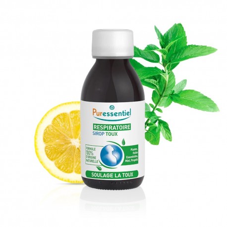 Puressentiel Respiratory Cough Syrup 125 ml 3701056800404