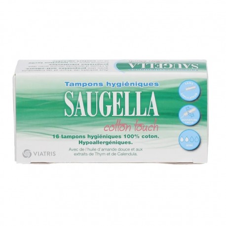 Saugella Cotton Touch Tampons Hygiéniques Mini 3700343901602